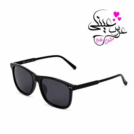 عینک-آفتابی-ریبن-مشکی-Ray-Ban-با-لنز-تیره-و-فریم-